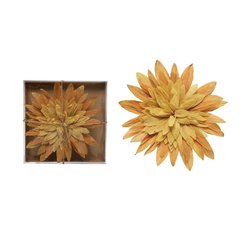 Hello Honey® Yellow Handmade Paper Flower Wall Décor