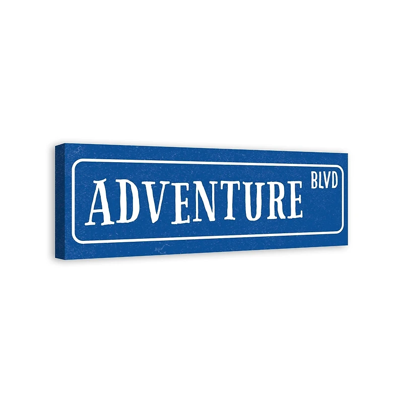 Adventure Avenue 36" x 12" Canvas Wall Art