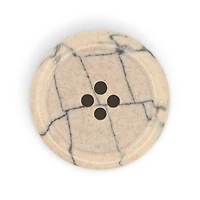 Dritz® 28mm Beige-Camel Recycled Polyester Round Button, 3ct.