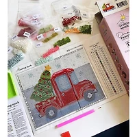 Crafting Spark Diamond Painting Kit Wizardi Pink Butterfly