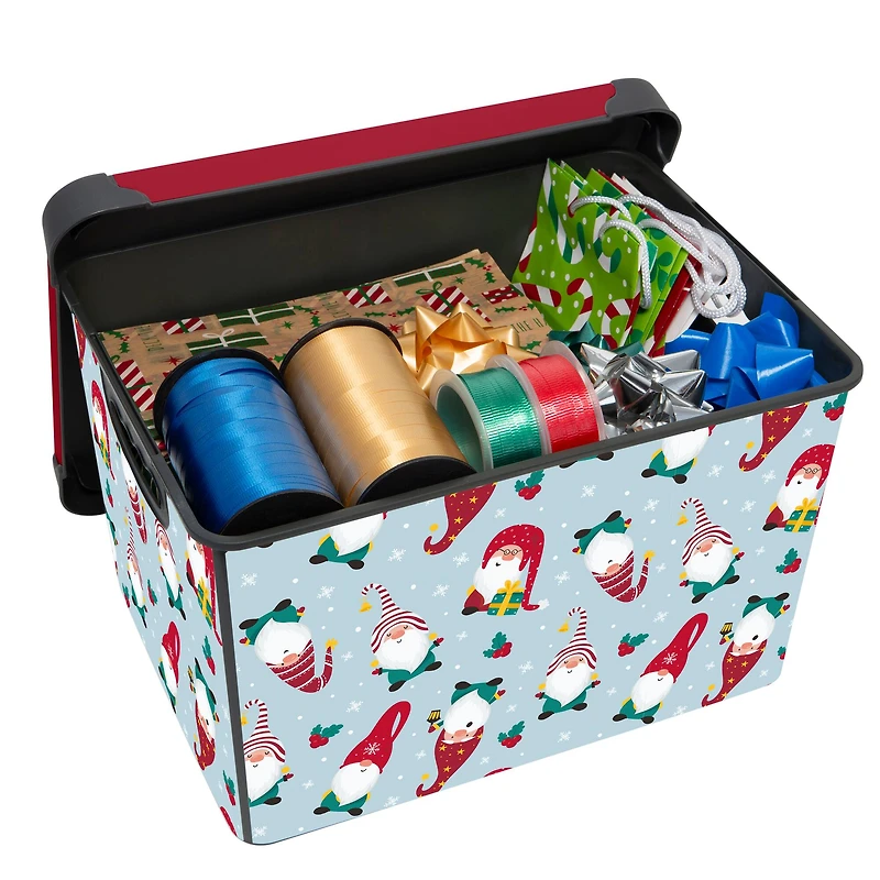 Simplify Holiday Gnome Sweet Gnome Storage Tote