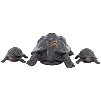 Design Toscano Turtle Tribe Garden Tortoise Family Statues Set