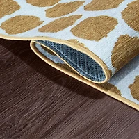 My Magic Carpet Puff Dotty Washable Rug