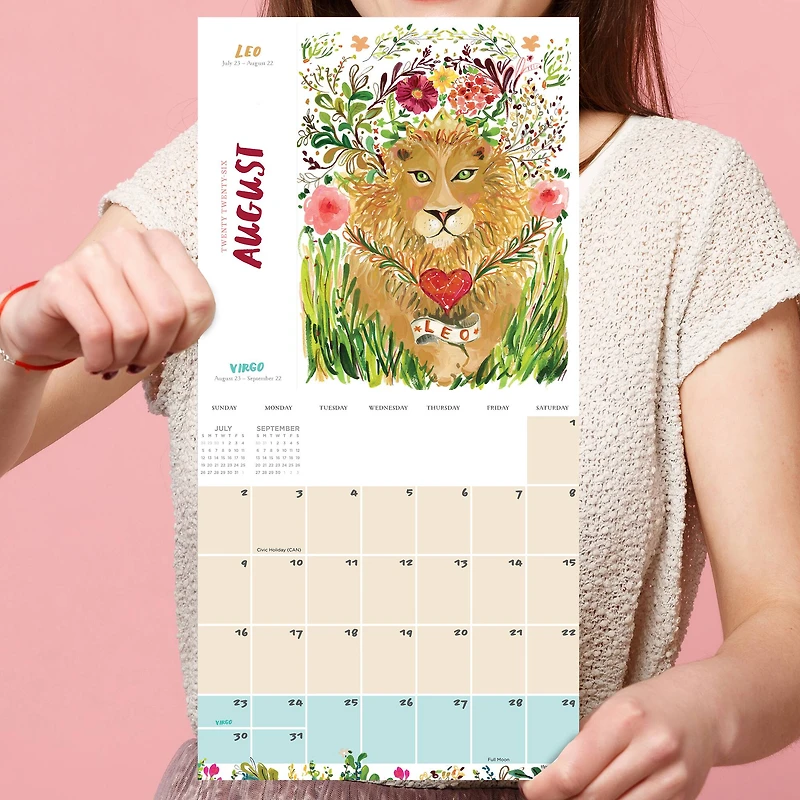 2026 Zodiac Mini Calendar