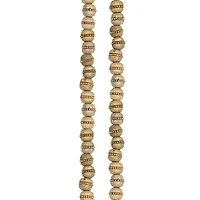 Brown & Gold Round Beads by Bead Landing®