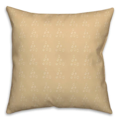 Faded Triangle Throw Pillow