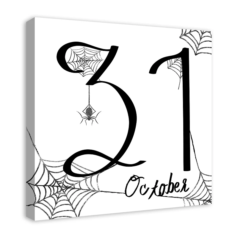 October 31 24" x 24" Canvas Wall Art