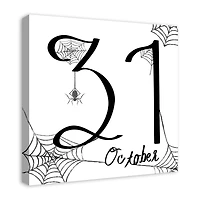 October 31 24" x 24" Canvas Wall Art