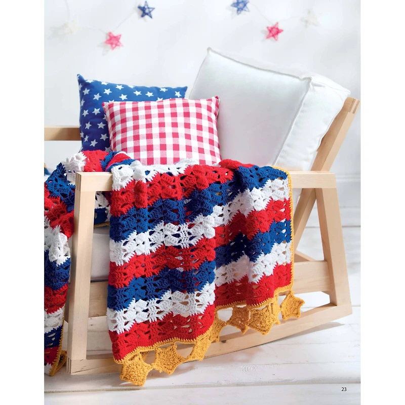 Leisure Arts® A Year Of Afghans No.17 Crochet Book