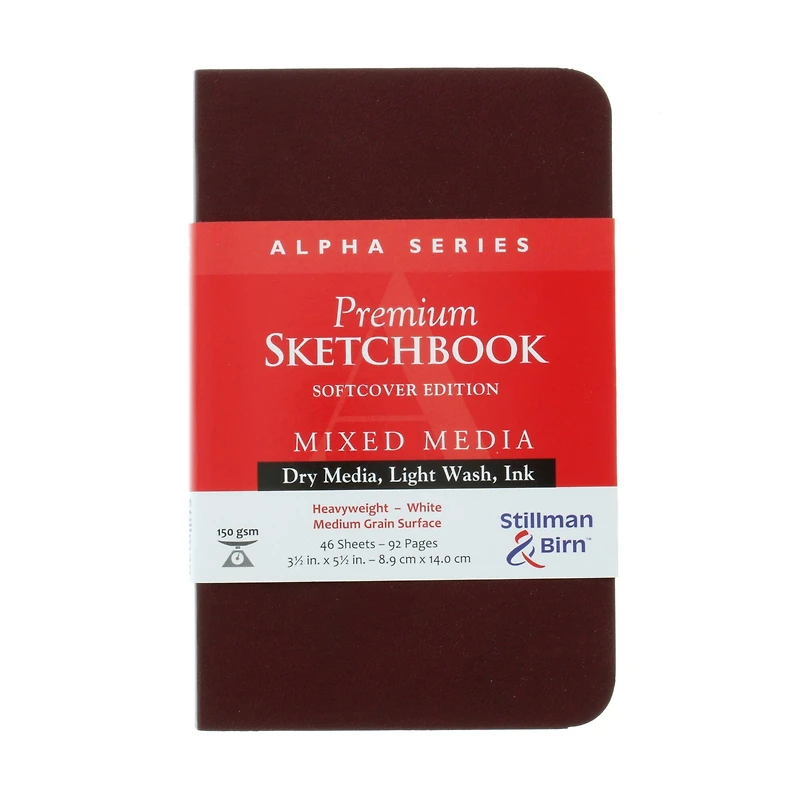 Stillman & Birn® Alpha Series Softcover Mixed Media Premium Sketchbook