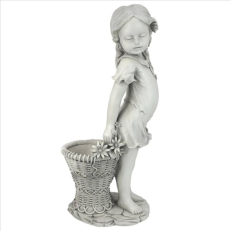 Design Toscano 21.5" Little Miss Frances Garden Statue