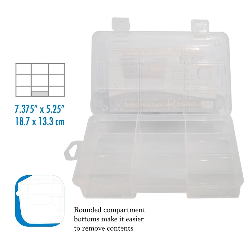 The Beadsmith® 7.5'' x 5.25'' Keeper Box™