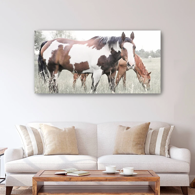 Grazin' Canvas Giclee