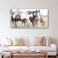 Grazin' Canvas Giclee
