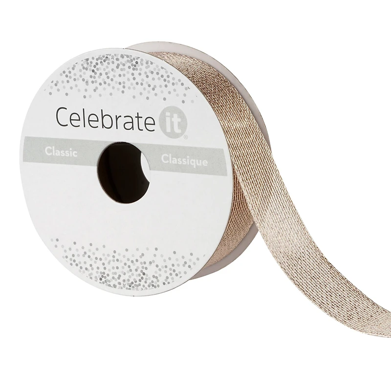 1" x 5yd. Metallic Mesh by Celebrate It®