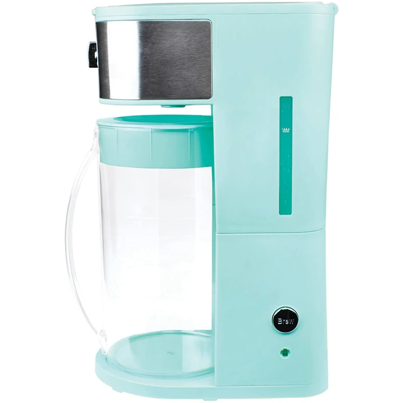 Brentwood 64oz. Blue Iced Tea and Coffee Maker
