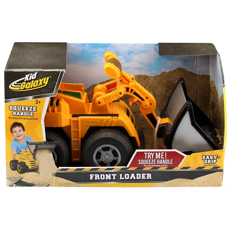 Kid Galaxy Front End Loader Truck with Squeeze Handle