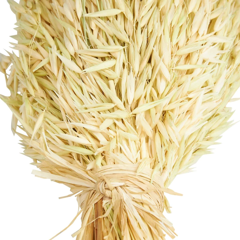 Beige Dried Wheat Stalk Bundle
