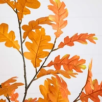 6ft. Orange Oak Artificial Potted Potted Tree