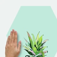 RoomMates Pineapple Crown Dry Erase Hexagon Peel & Stick Decals