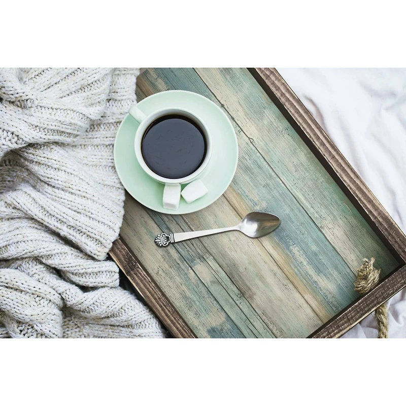 RoomMates Blue Distressed Wood Peel & Stick Wallpaper