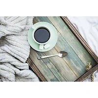 RoomMates Blue Distressed Wood Peel & Stick Wallpaper