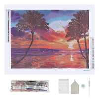 Sunset Palms Diamond Art Kit by Make Market®