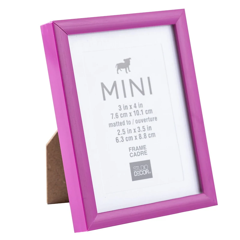 Magenta Mini Frame with Mat by Studio Décor®