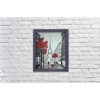 Wizardi Paris Sketches Diamond Painting Kit