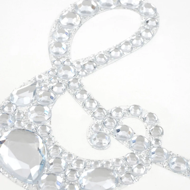 Silver Glitter Ampersand Bling Sticker by Recollections™