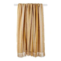 DII® Honey Gold Braided Stripe Throw