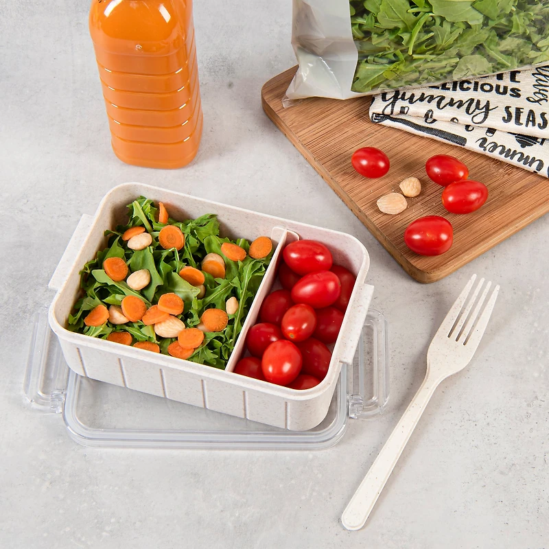 Simplify Eco-Friendly Natural Lunch Boxes, 2ct.