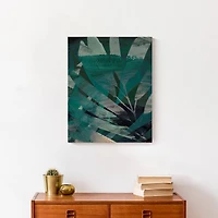 Leaf Layers 16" x 20" Canvas Wall Art