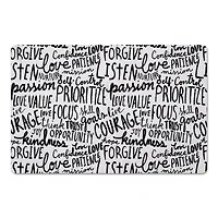 Wisdom Words 27" x 18" Floor Mat