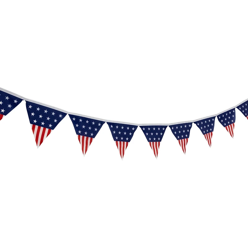 9.75ft. Pennant USA Flag Hanging Wall Banner
