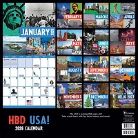 2026 HBD USA-250 Years! Wall Calendar