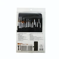 Mixed Media 25 Piece Paint Brush Set with Roller Organizer by Artist's Loft®