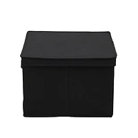 Household Essentials Canvas Storage Boxes with Lids