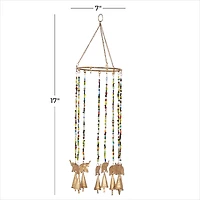 Gold Elephants Metal Eclectic Windchime