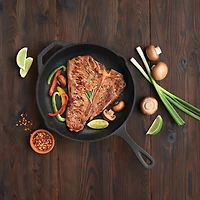 The Rock® by Starfrit 10" Cast Iron Skillet