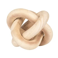 Hello Honey® 5.75" Rustic Pine Wood Chain Link Décor