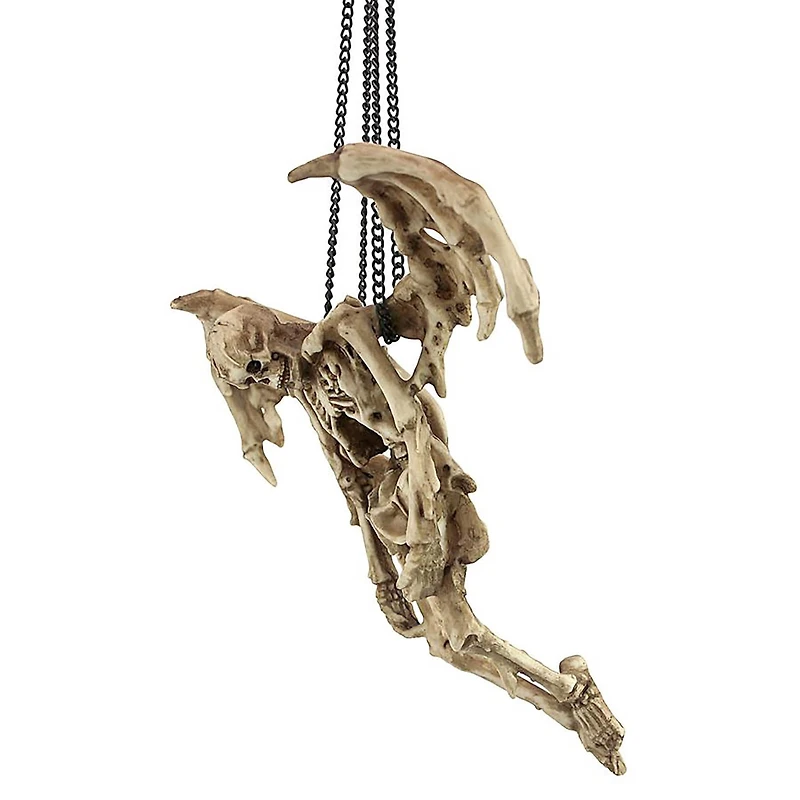 Design Toscano Suspending Death Gothic Hanging Skeleton Sculpture