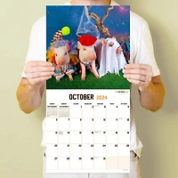 TF Publishing 2024 Playful Pigs Wall Calendar