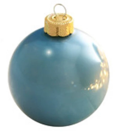 Whitehurst 4ct. 5" Pearl Glass Ball Ornaments