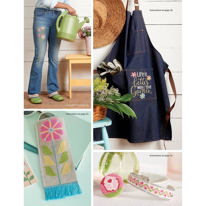 Leisure Arts® From The Garden Cross Stitch Book