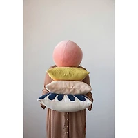 Hello Honey® Pink Cotton Velvet Orb Pillow