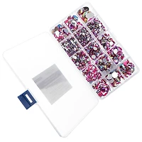 John Bead Round & Oval Acrylic Flatback Rhinestones in Box