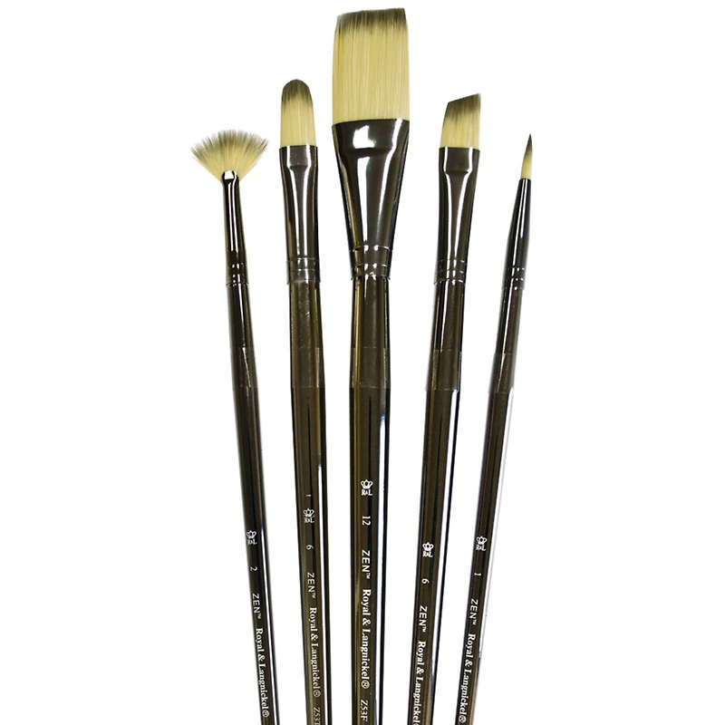 Zen™ Series 53 Long Handle 5 Piece Brush Set