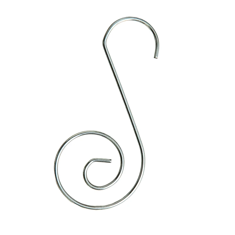 Silver Swirl Wire Ornament Hooks, 12ct. by Ashland®