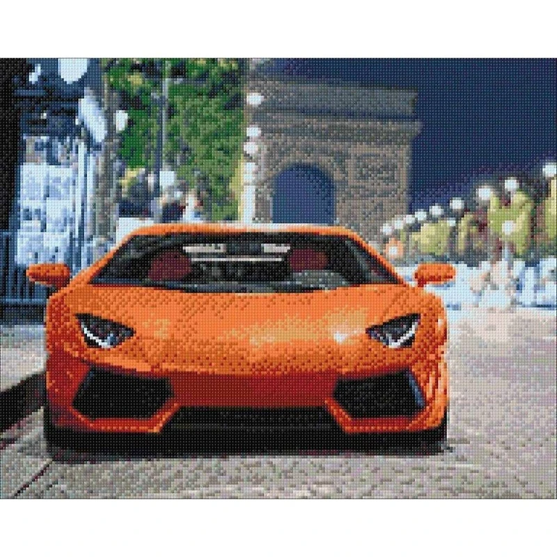 Wizardi Sports Car Diamond Painting Kit